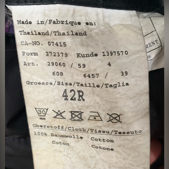 Bugatti Faux Leather Coat Men's Black Style Bomber Jacket Size 42R / Large - Picture 13 of 14